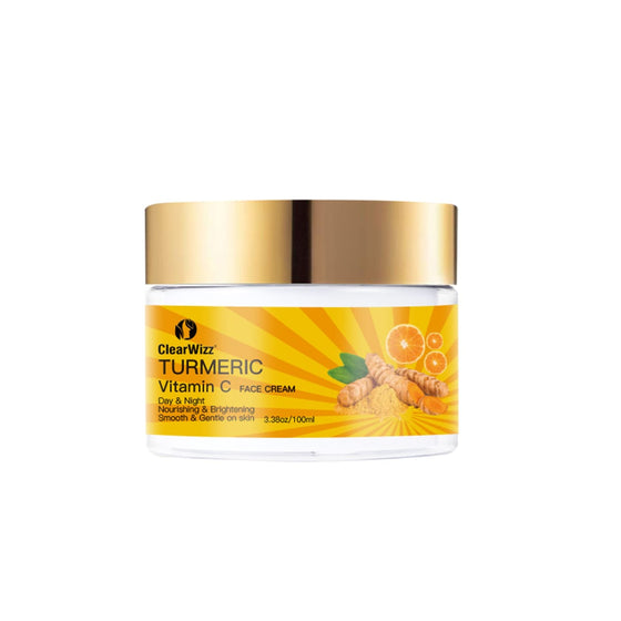 Turmeric Vitamin-C face cream 3.38oz ClearWizz