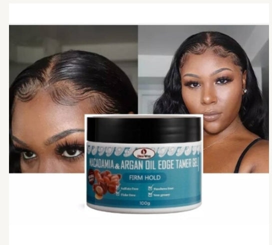 Macadamia & Argan Edge Tamer Gel (Firm hold)  3.6 oz